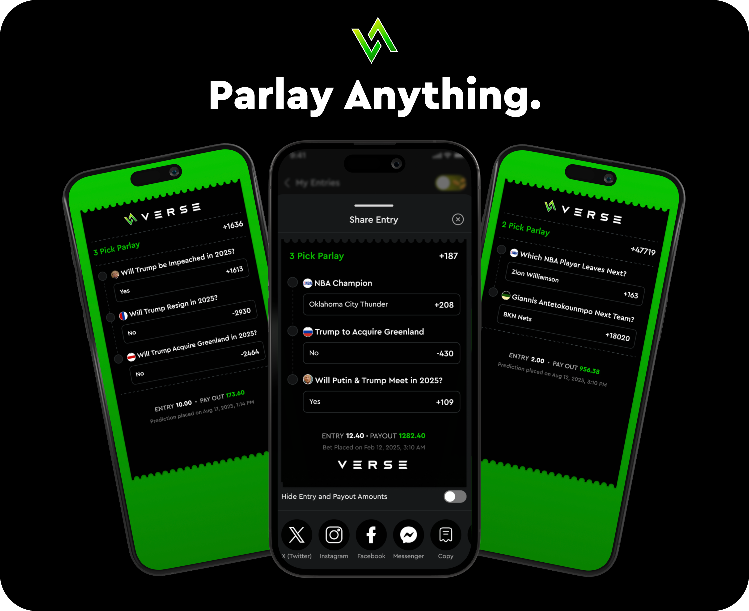 Verse Parlay Prediction Platform Launch Thumbnail
